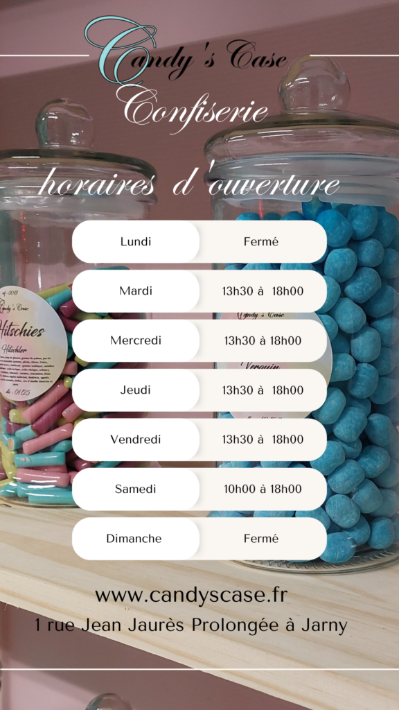horaires d'ouverture