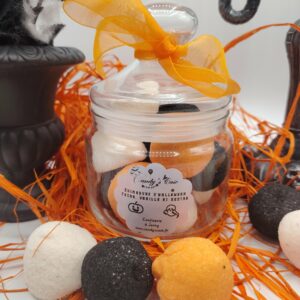 Verrine balles de golf Halloween